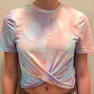Tie dye crop top